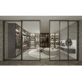 Modern Luxury Storage Furniture Melamine Bedroom Wardrobe with E1 Quality
